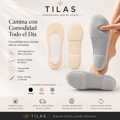 TILAS™ - Comodidad Invisible en Cada Paso